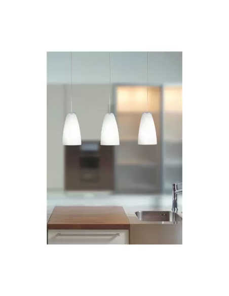 Suspension Ego light 1133 57 mir avec ampoule déc 75w e27