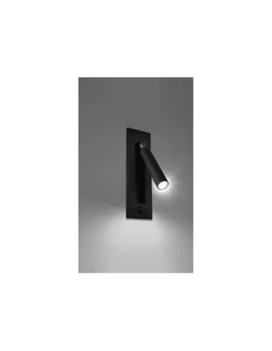 Ego luce 4127 02 enif parete 150w e14 nero