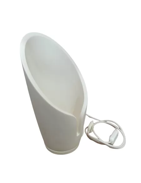 Buzzi & buzzi 1401 00 lampada da comodino in gesso e14 60w