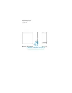 Area lite F2802720 Shade mirror fbt e27 max 32w applique pepper 2