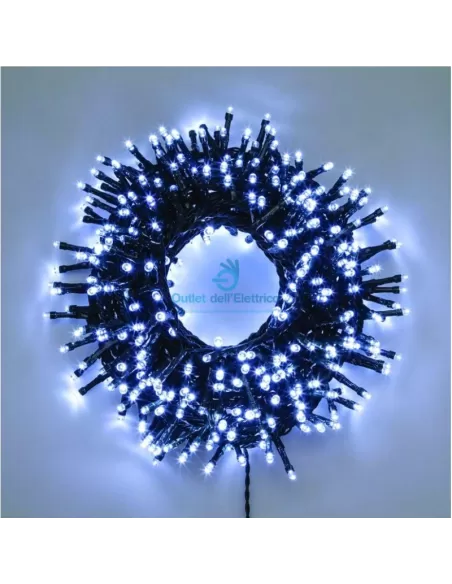 Giocoplast 14308715 mini lucioles led 96 lumières blanc 24v avec moteur 8 jeux de lumière