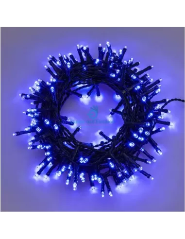 Follie di luci 180 lampadine cortocircuitante blu