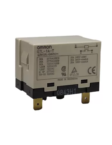 Omron g7l1atub24dc-149 rele-1spno,30a//24dc vca,fast-on6,35mm,