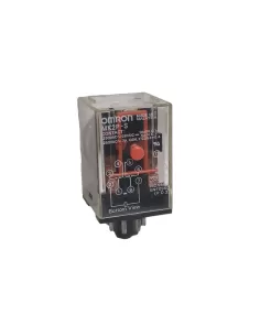 Omron mk2ps48ac-115693 relais 2 spdt, 10a 48vac, bouton de test octal