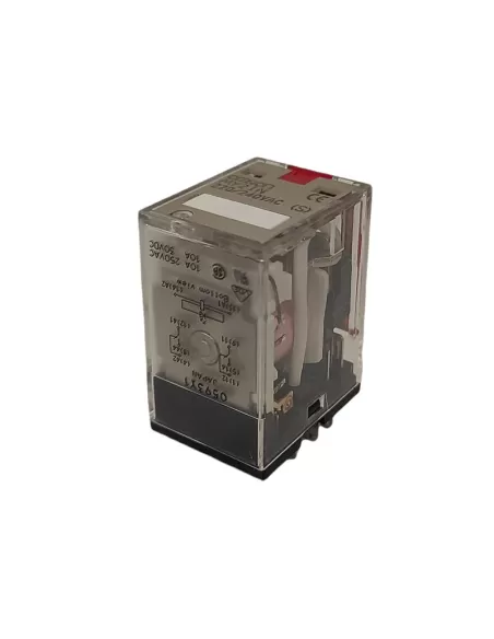 Relais Omron MY2IN220240ACS-1, 2 vitesses, 10 A // 250 V CA, borne, LED PulsePro