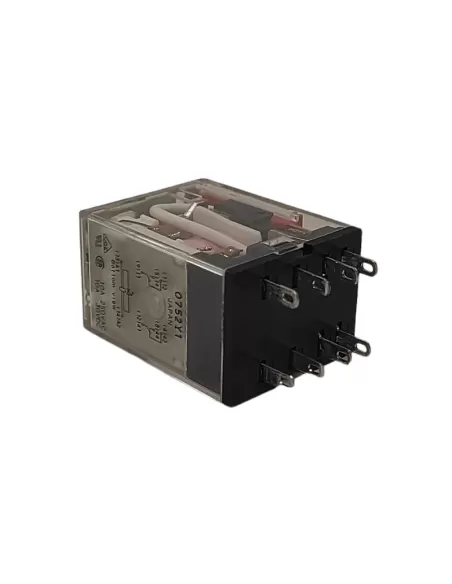 Relais Omron MY2N110120ACS-11 bidirectionnel, 10 A/250 V CA, bornes, LED