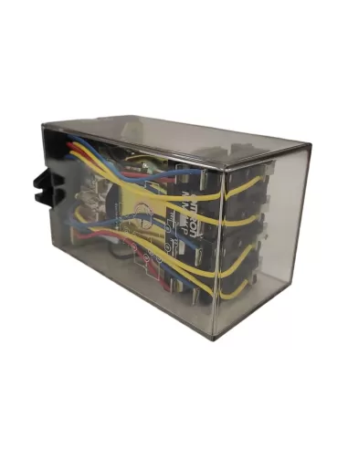 Omron rele' dpdt dpst-no 5a 24vac 15pin mm4kp24ac