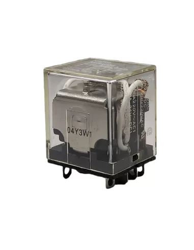 Omron LY4ND224DC-15331 RELE-4SPDT, 10A//24DC, borne, LED, diode 24 V CC