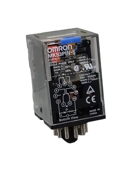 Omron mks3pin5ac230-24 rele-3spdt10a//250vundecal- mks3pin5ac230byo Omron mks3pin5ac230-24 rele-3spdt10a//250vundecal- mks3pin5ac230byo
