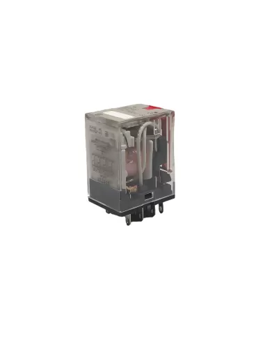Relais Omron MY4IN110120ACS-1, 4 SPDT, 5 A, 110 V CA, bornes enfichables, bouton de test LED