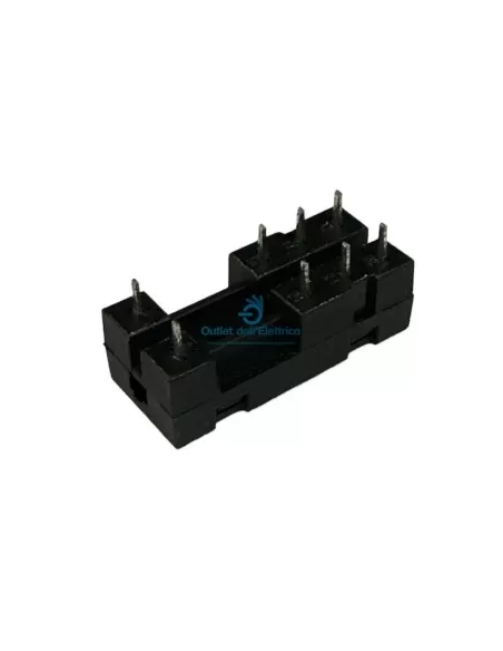 Support de circuit imprimé Gavazzi ZH9 pour relais à 2 contacts avec bornes à souder