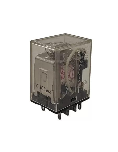 Omron rele' 2 contatti 220//240vac 5a