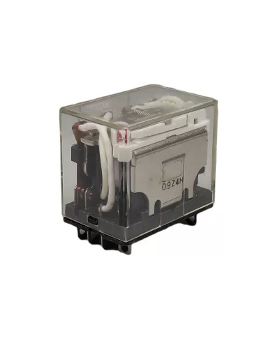 Omron ly4i4n48ac Relais-4spdt, 10 A//220 VAC, Steckklemme, LED-Testimpuls 48 V