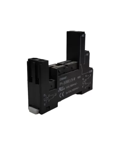 Support Omron pi50be//3-r pour relais bipolaires à pas de 5 mm