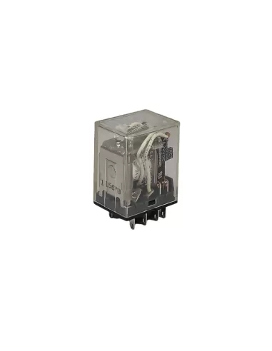 Omron my3ussvac24 relay 3 spdt, 5a 24vac, plug-in terminals