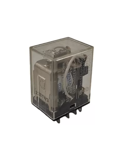 Relais Omron 2 contacts 110/120 Vca 5 A my2ussvac110120