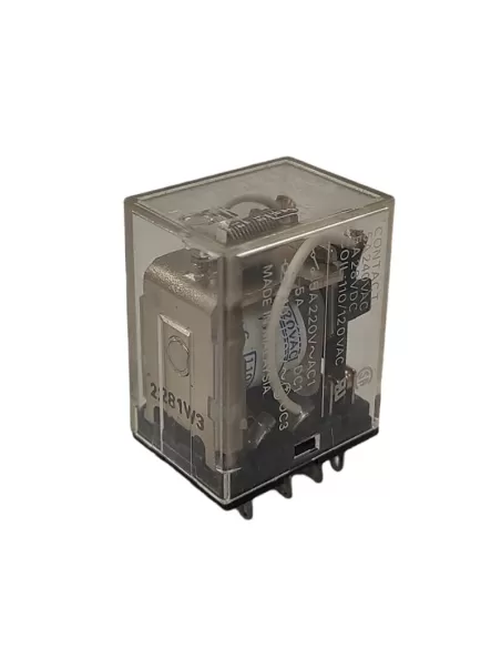Omron relay 2 contacts 110//120vac 5a my2ussvac110120