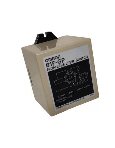 Omron 61fgpac110 regolatore di livello 110vac octal