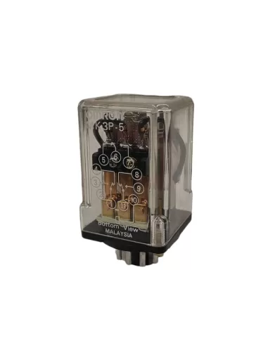 Relais Omron MK3P550AC triphasé, 10 A // sans étiquette 50 V CA