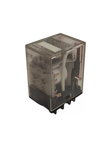 Omron rele-2spdt, 10 a//24 vac,term inn, led