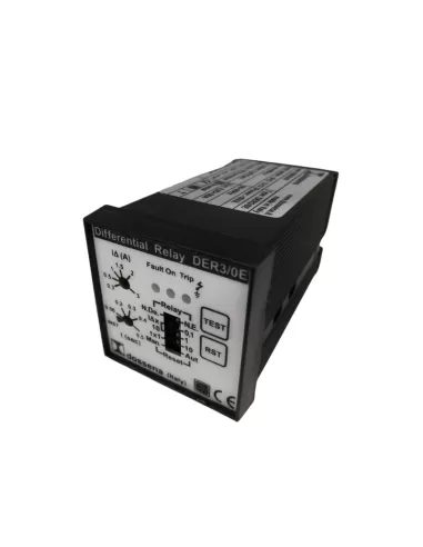 Recessed earth leakage current relay