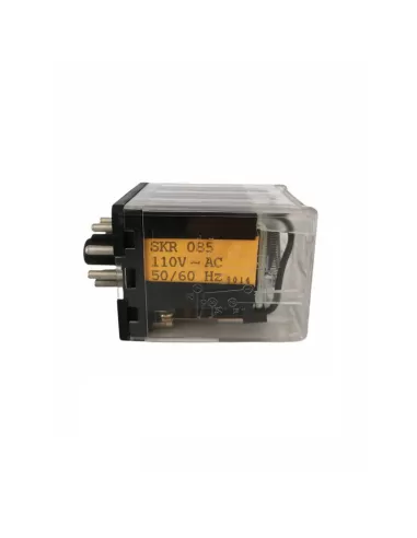 Skr085-110ac octal relay 10a 110vac 2cont elective