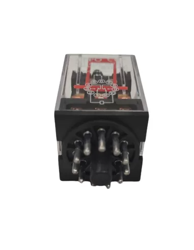 Zippo 2782-24vac undecal relay 10a 24vac 3 cont s/puls