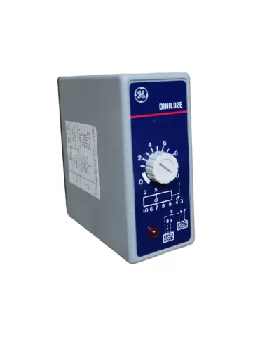 Relais de niveau GE Power 123653 110 Vca 2C DINIL02EAJ
