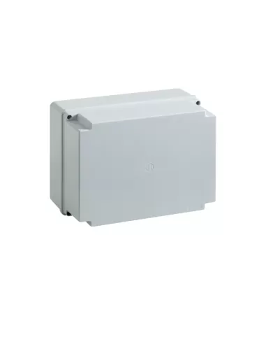 Bocchiotti b04850 IP56 wall junction box with high lid 300x220x180 without cable glands with screws