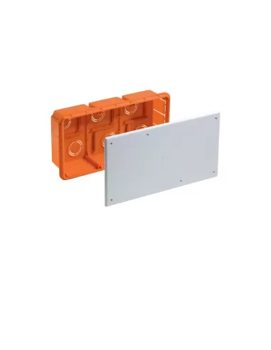 Boîte de jonction encastrable Bocchiotti b04887 294 x 152 x 70 mm avec couvercle