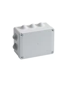 Bocchiotti B05506 IP55 Watertight Wall Box 150x110x70 with Cable Glands
