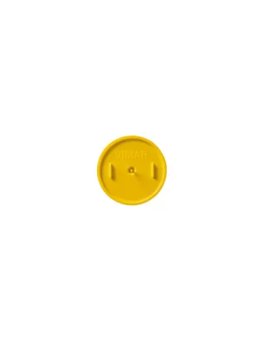Vimar V71011 Couverture anti-mortier D 60mm Jaune