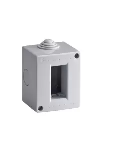 Bocchiotti 02751 caja ip40 01 horizontal gris 1 horizontal mod