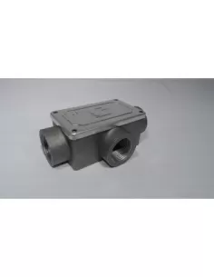 Cosmec 6330-34 2-way straight L-shaped threading box 3/4 IP55 CE