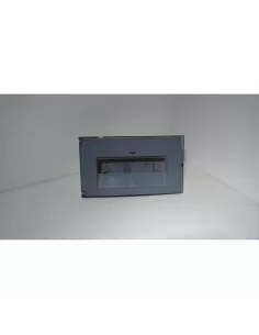 Centralita empotrable ala Hager 12 módulos ip40 gris con puerta vl12m