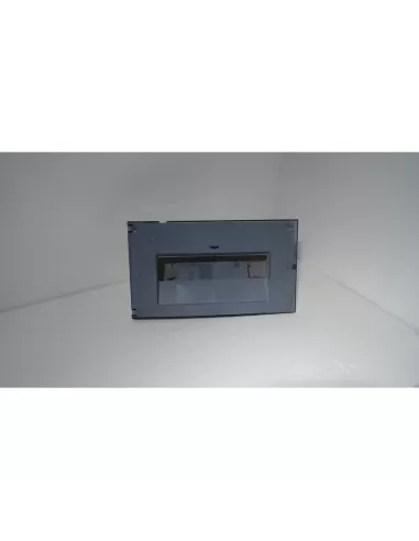 Cuadro eléctrico de empotrar Hager Wing 12 módulos IP40 gris con puerta VL12M