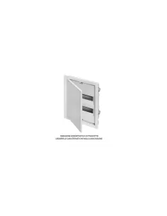 Tableau encastrable en plaques de plâtre Gewiss 12 modules de portes métalliques tableaux gw40161 et accessoires pour tableaux