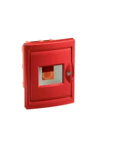 Tableau de distribution d'urgence Bocchiotti B05768, 4 modules DIN, IP55, accessoires