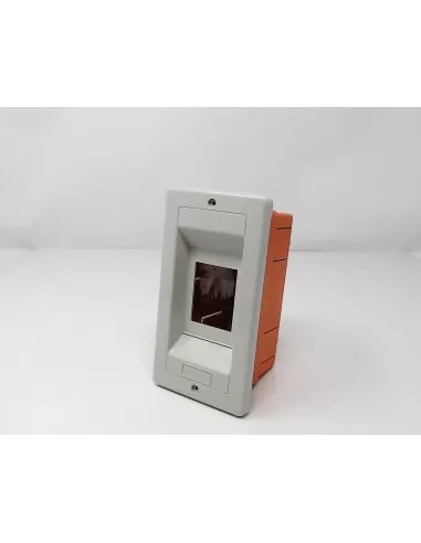 Tableau électrique encastré Gewiss IP40, 2 modules, gw40201