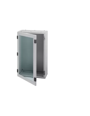 Hoja de puerta transparente Hager fl155a quadro orion plus