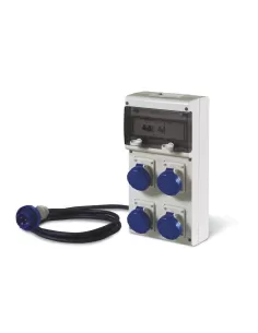 Block4 portable distribution board