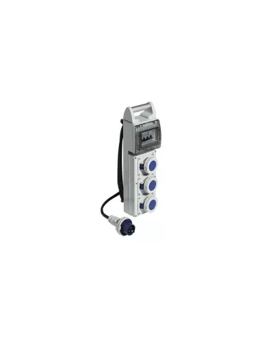 Bticino quadretto cantiere monofase a 3 prese ip55 cqd216//53