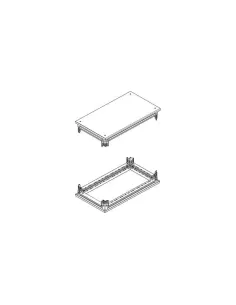 Bticino mas hdx base head blind panel 600x350mm 91801//63c