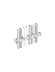 Bticino mas hdx intermediate busbar holder 2 sb//phase 91881//2
