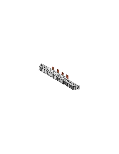 Gewiss gwfix250 - distribuidor 24 mouli 63a cvx 160e gw47201 accesorios para modular