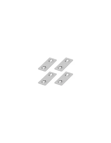 Gewiss cvx630 - 8 placas para unión de estructuras a suelos gw47472 accesorios para sistemas modulares