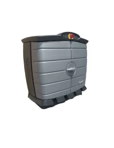 Caja pequeña Schneider KDR401S Kaedra con 3 tomas de corriente 2P T 16A y 1 toma de corriente 3P T 16A para obras