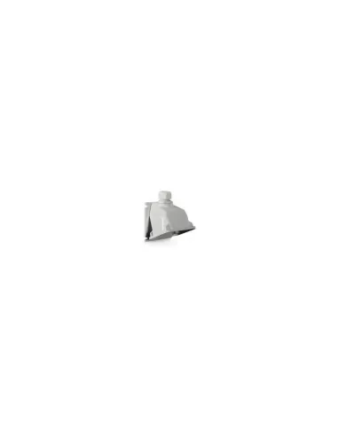 Palazzoli angular support for three fixed sockets 579105 accessories// industrial