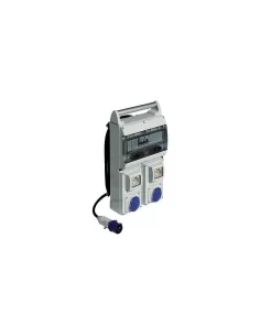 Bticino single-phase construction site panel with 4 sockets 2x230v 2 schuko ip44 cqd216//44