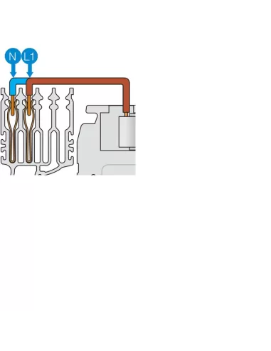 Module parallèle L,m,k 4p 100a cavol 600